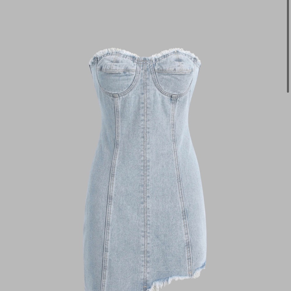 CIDER DENIM DRESS